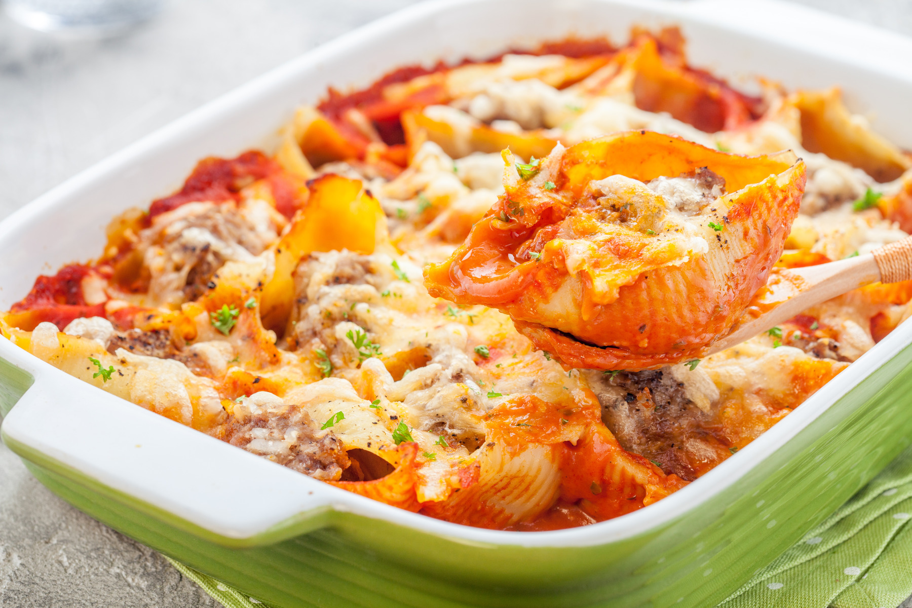 Goat Sausage Stuffed Shells Recipe